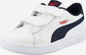 Sneaker 'Smash v2' di PUMA in bianco: frontale