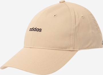 Șapcă sport de la ADIDAS PERFORMANCE pe bej: față