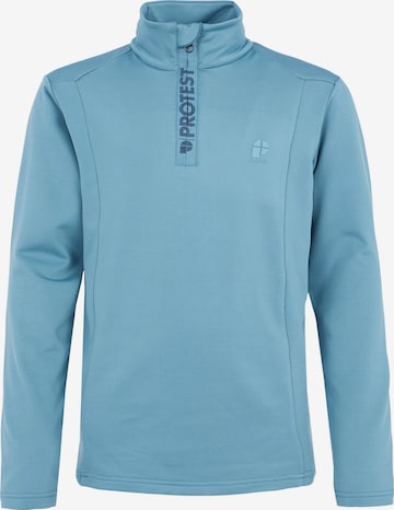 PROTEST Sportsweatshirt 'REWILLOWY JR' in Blau: Vorderseite
