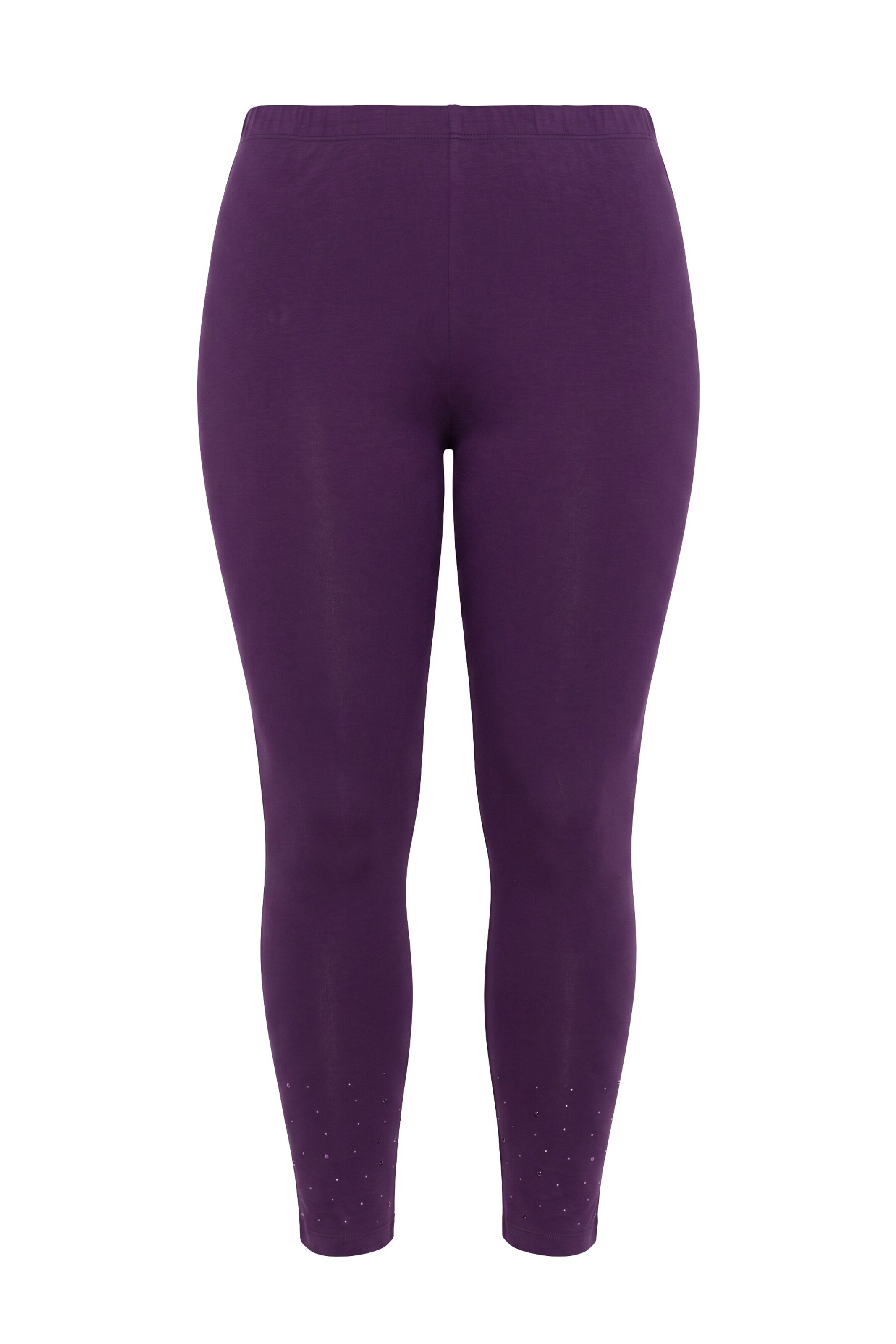 MIAMODA Regular Leggings in Lila: voorkant