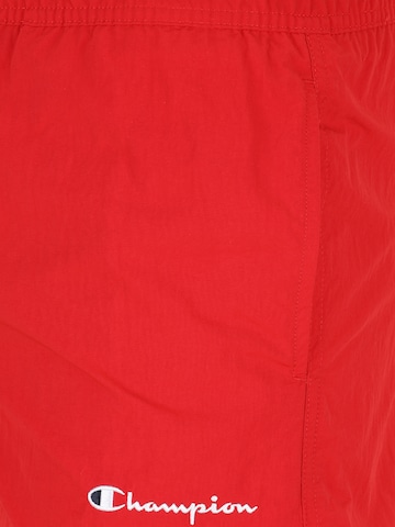 Champion Authentic Athletic Apparel Rövid fürdőnadrágok - piros