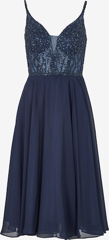 HEY KYLA Abendkleid in Blau: Vorderseite