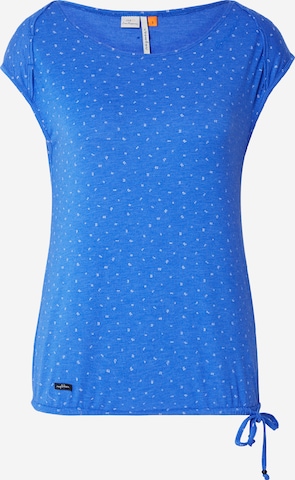 Ragwear T-Shirt 'MEKKI' in Blau: predná strana