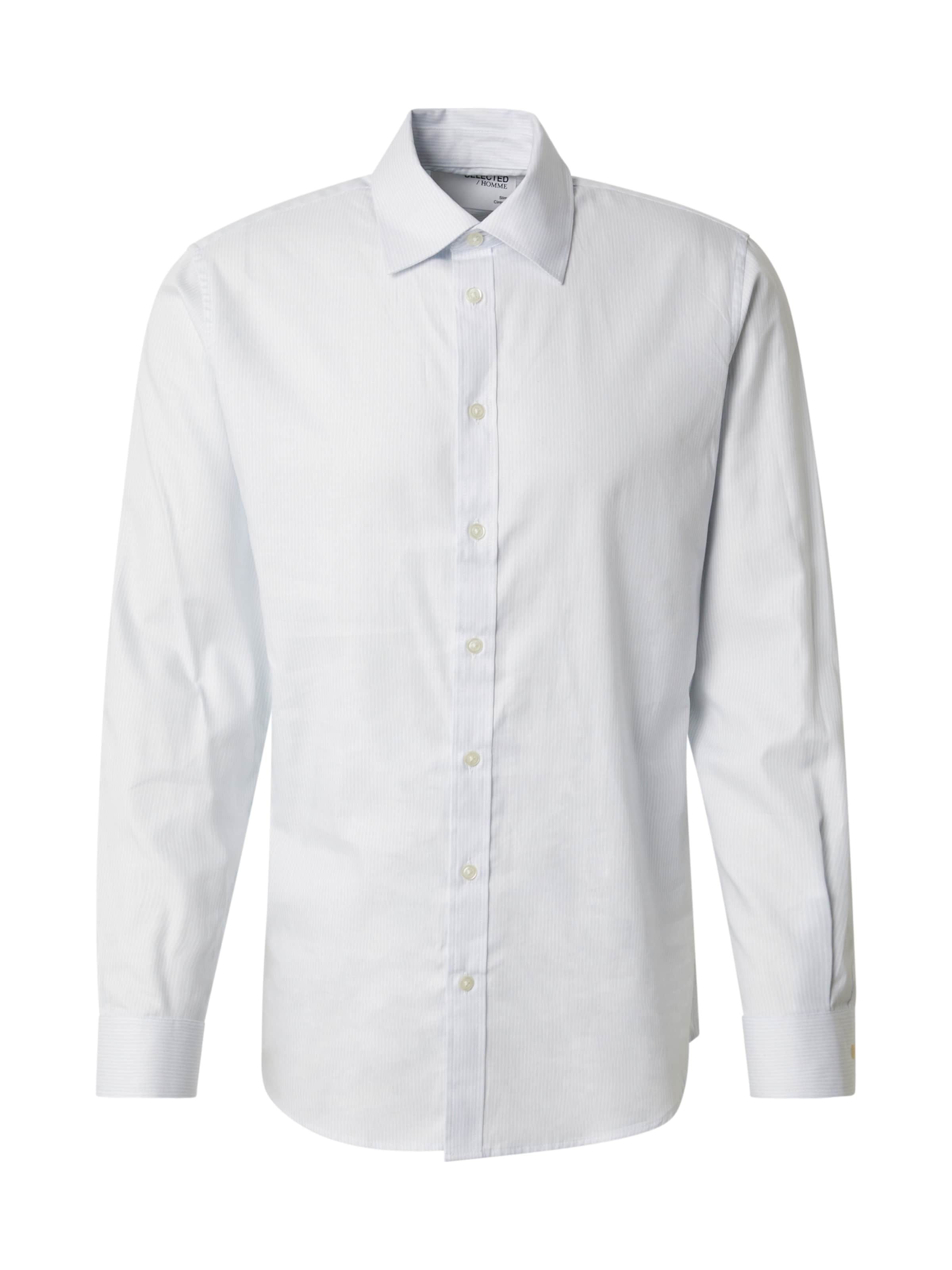 SELECTED Úzky strih Košeľa 'SLHETHAN' - Modrá: predná strana