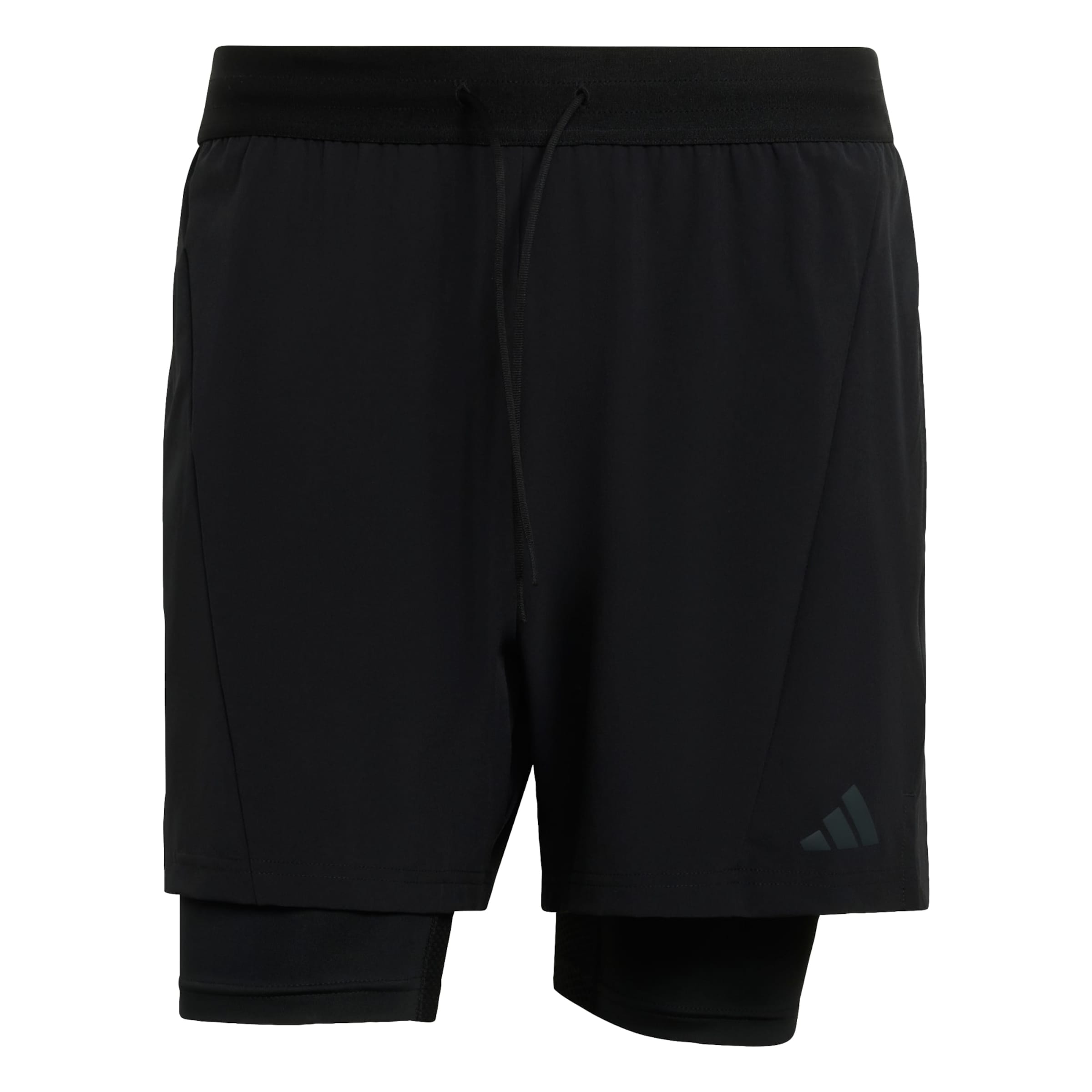 ADIDAS PERFORMANCE Обычный Спортивные штаны 'D4T' в Черный: спереди
