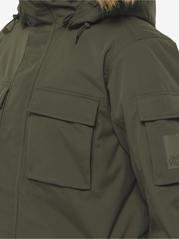 JACK WOLFSKIN Outdoor jacket 'Glacier Canyon' in Green