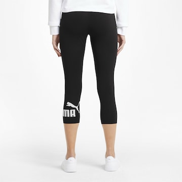 PUMA Skinny Sportbroek 'Essentials' in Zwart