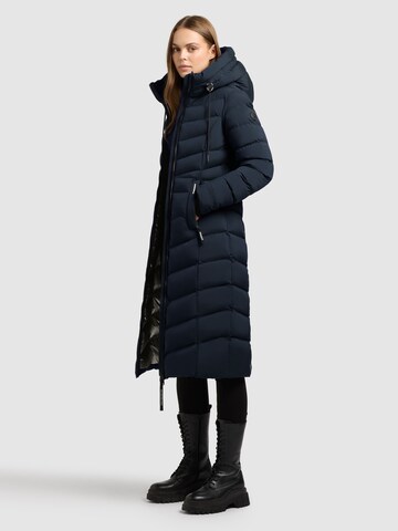 khujo Wintermantel 'Ingram5' in Blauw
