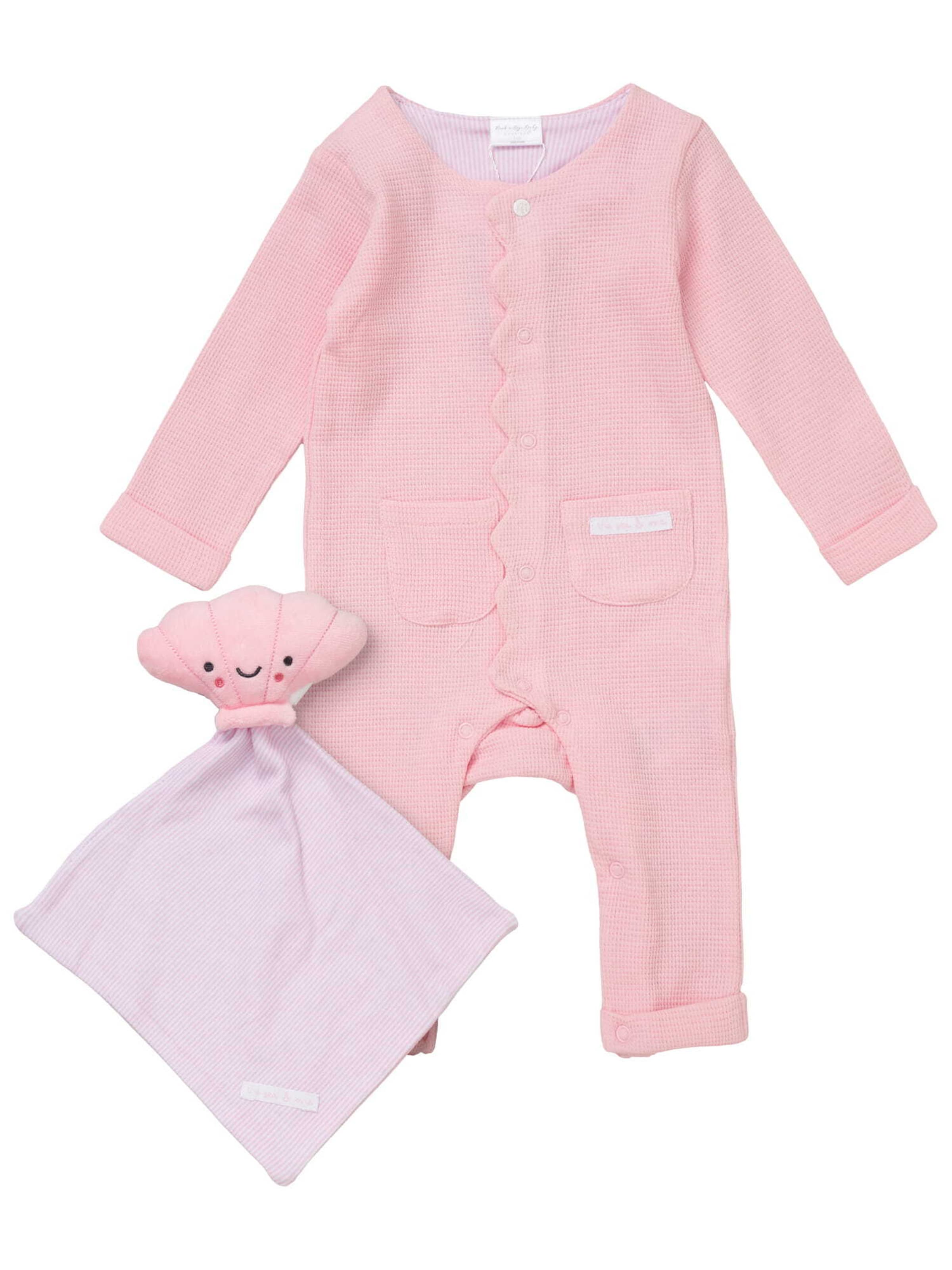Set 'Muschel' Rock a Bye Baby Boutique en rose : devant