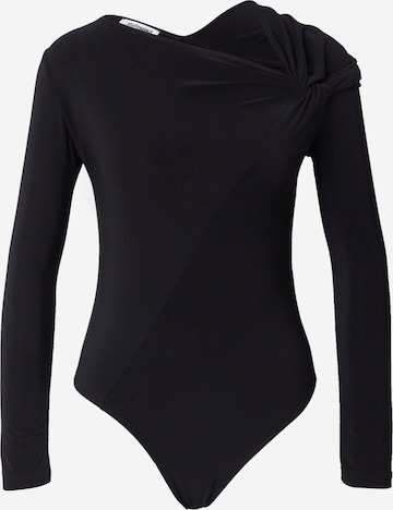 juoda studioselect Marškinėliai-glaustinukė 'Elena': priekis