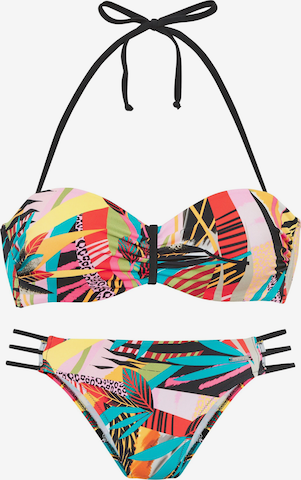 mišri Bruno Banani Bandeau Bikinis: priekis