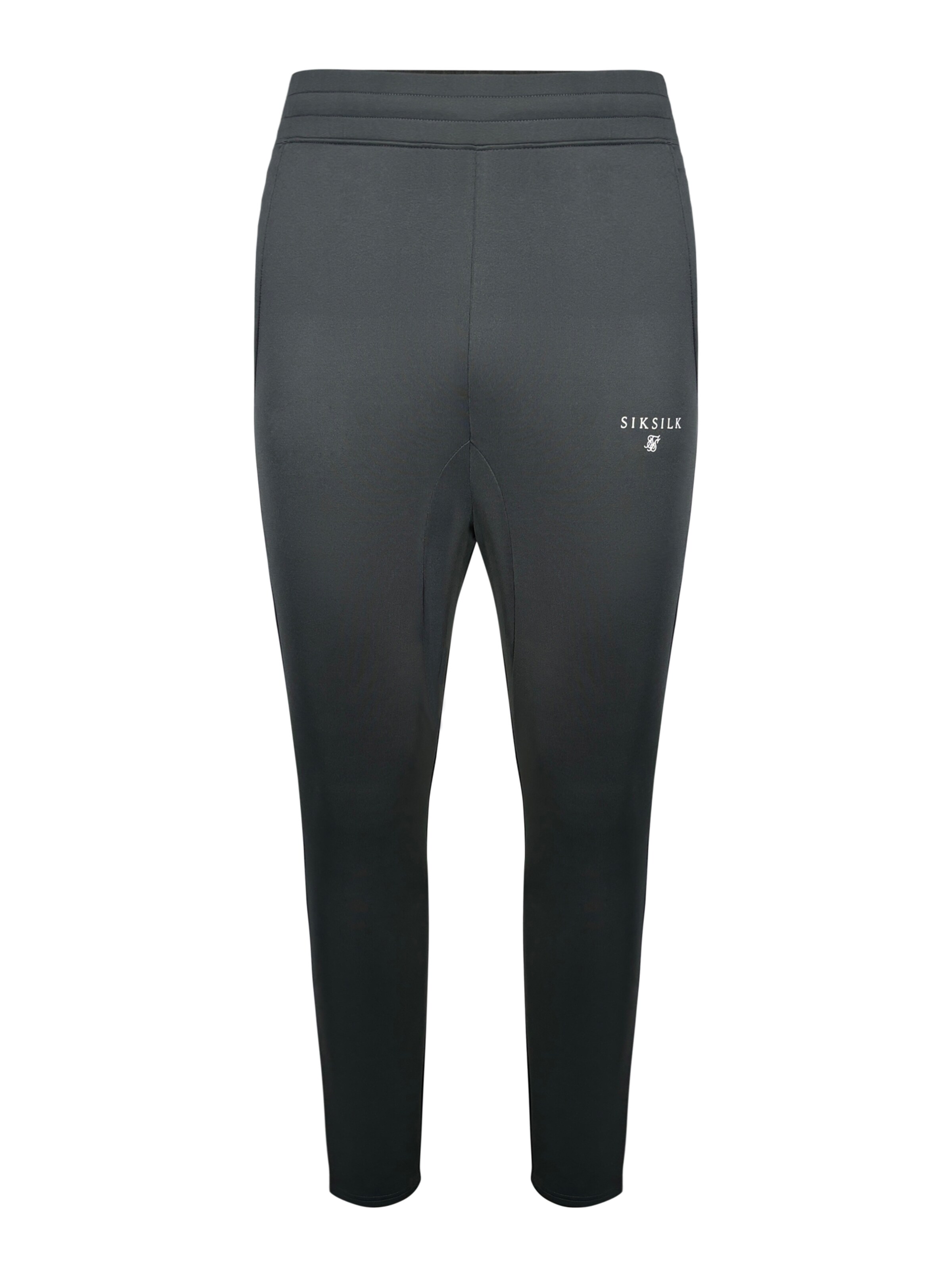 SikSilk Tapered Broek in Grijs: voorkant