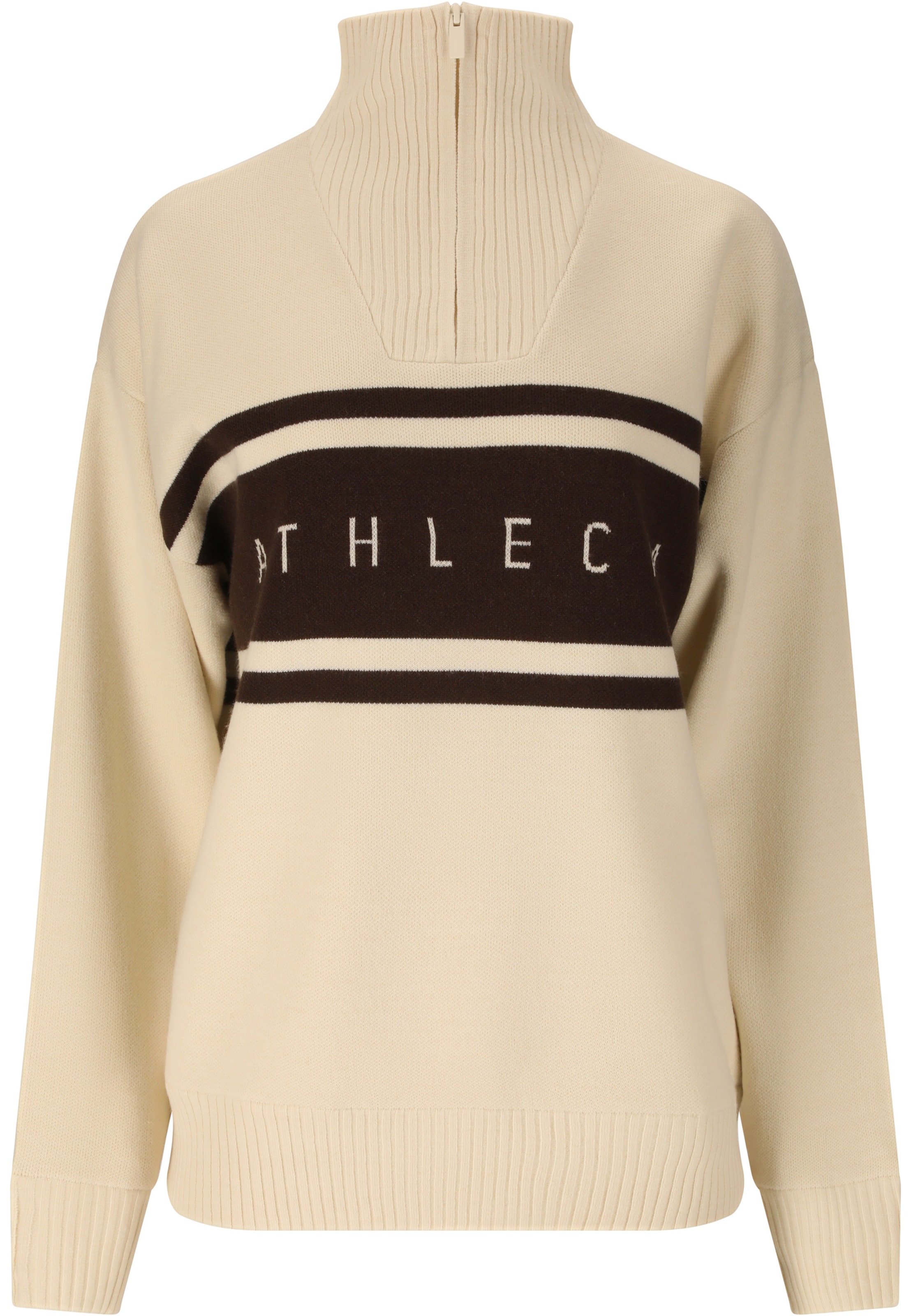 Athlecia Sports sweater 'Yiruma' in Beige: front