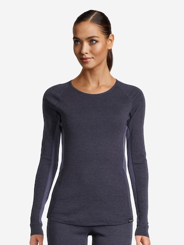 CON-TA Unterhemd 'Sportiv' in Blau