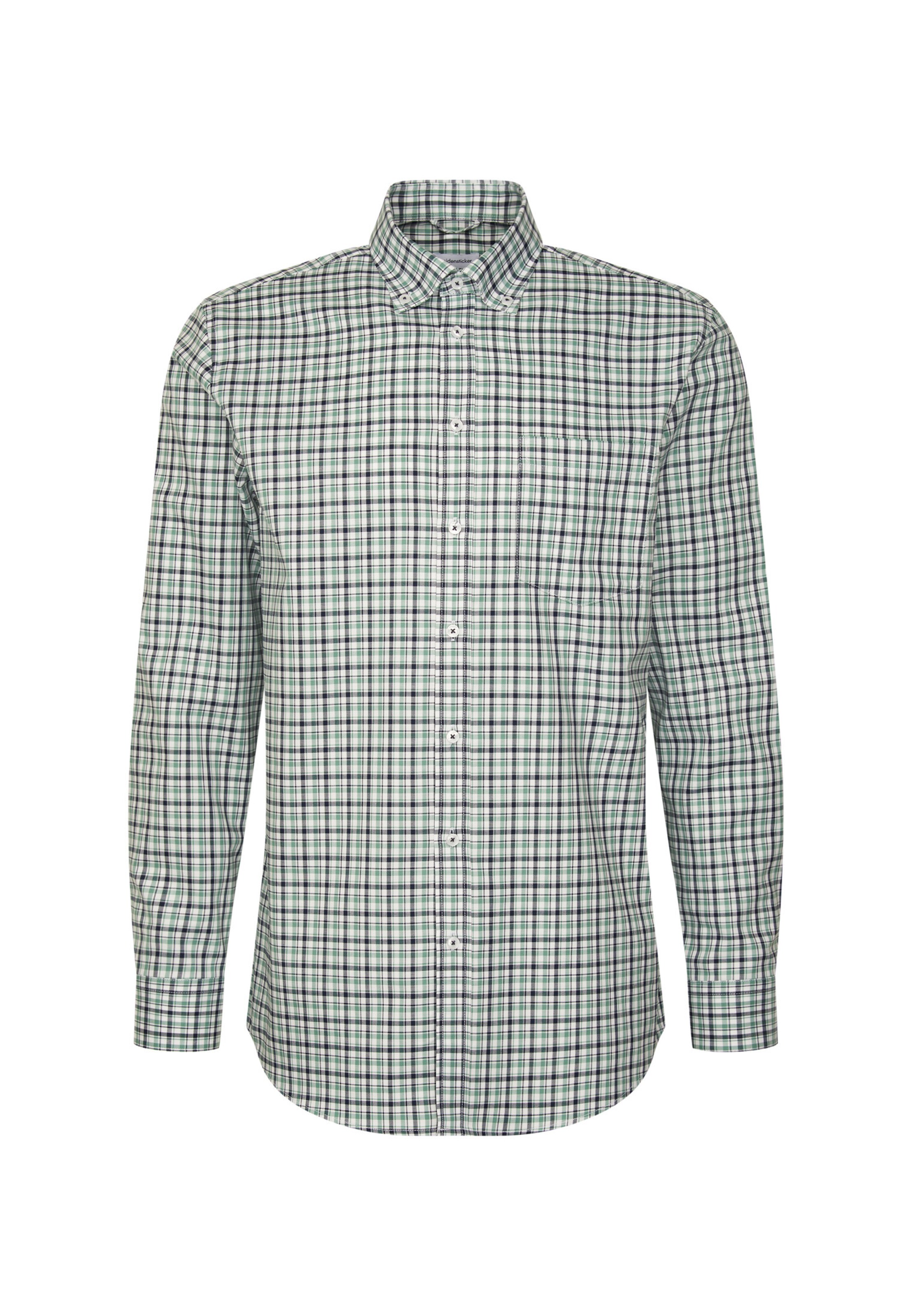 Coupe regular Chemise SEIDENSTICKER en vert : devant