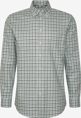Coupe regular Chemise SEIDENSTICKER en vert : devant