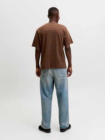 JACK & JONES - Camiseta en marrón