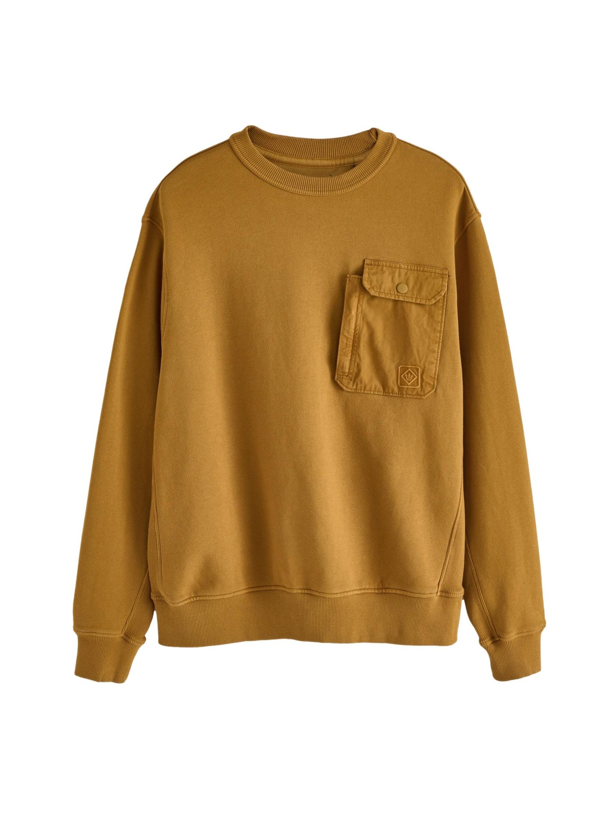 geltona Next Megztinis be užsegimo: priekis