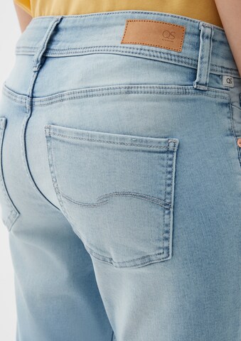 Slimfit Jeans de la QS pe albastru