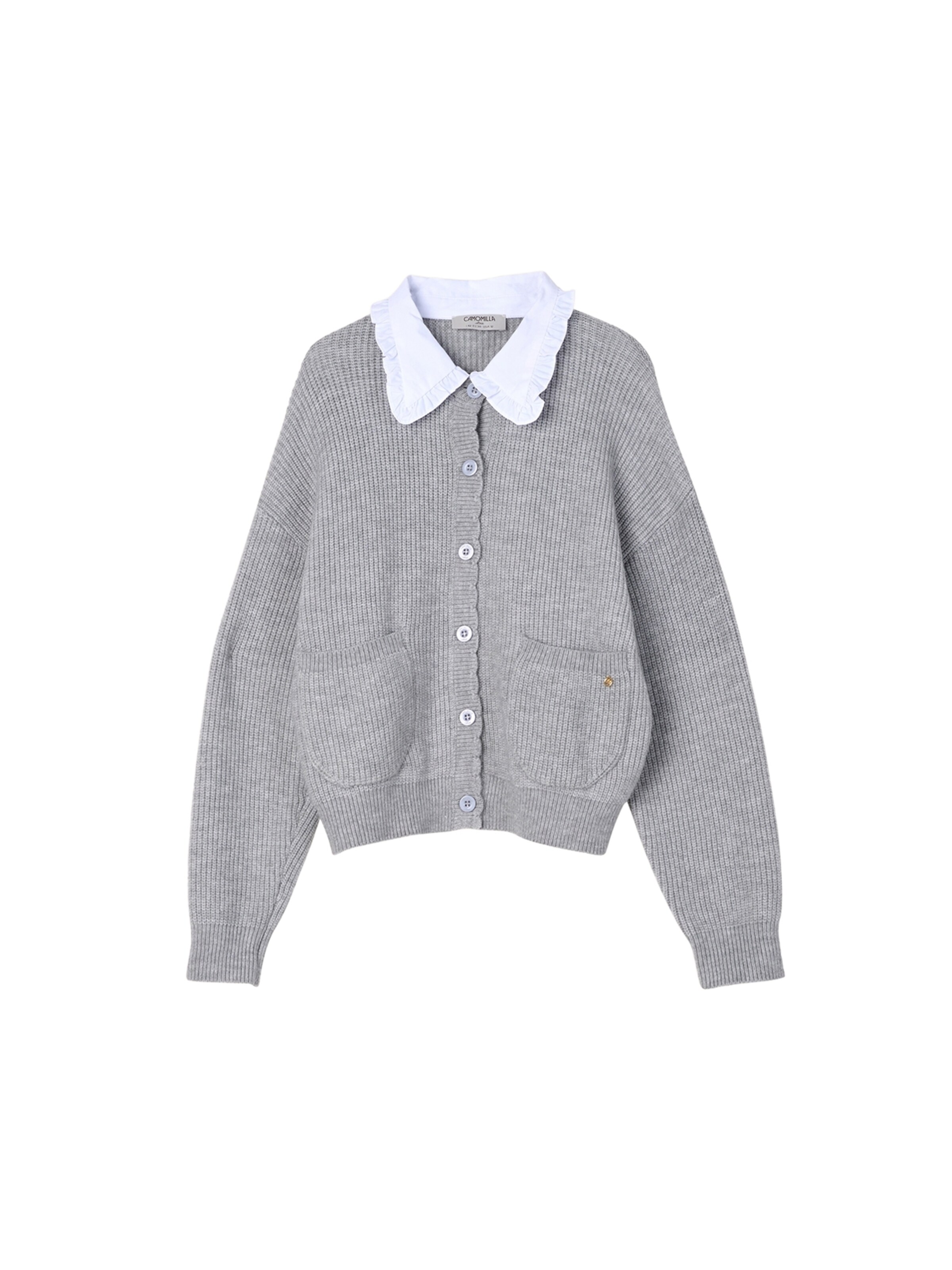 Giacchetta 'City' di Camomilla Italia in grigio: frontale