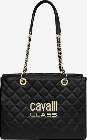 Cavalli Class Shoulder Bag 'Perla' in Black: front