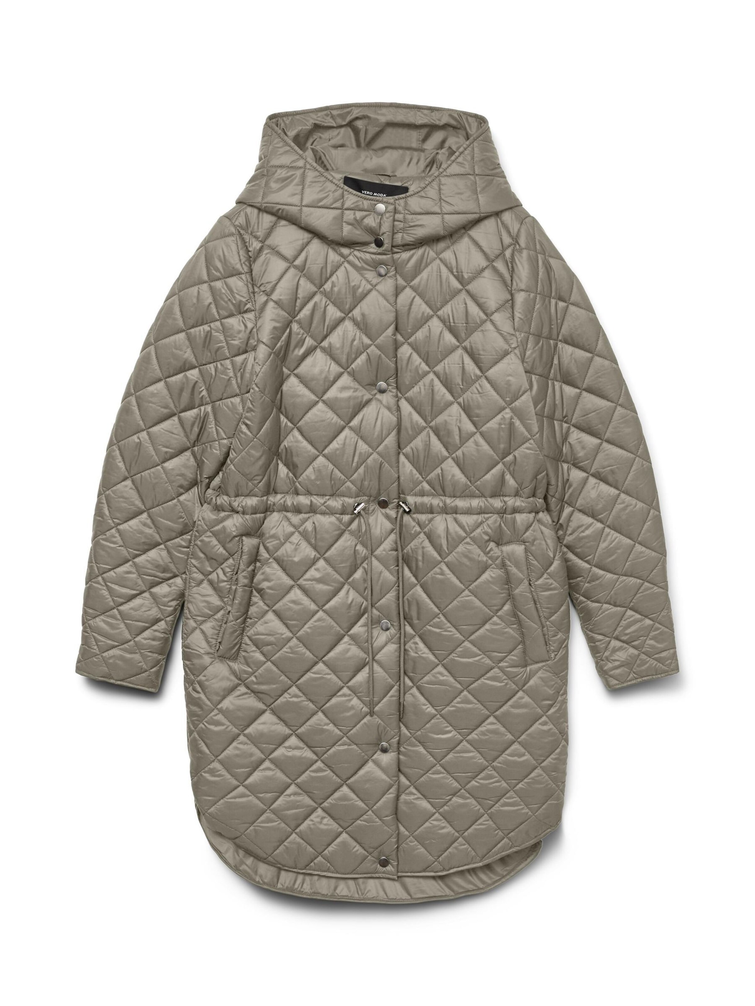 Manteau mi-saison 'VMHayle' VERO MODA en gris : devant