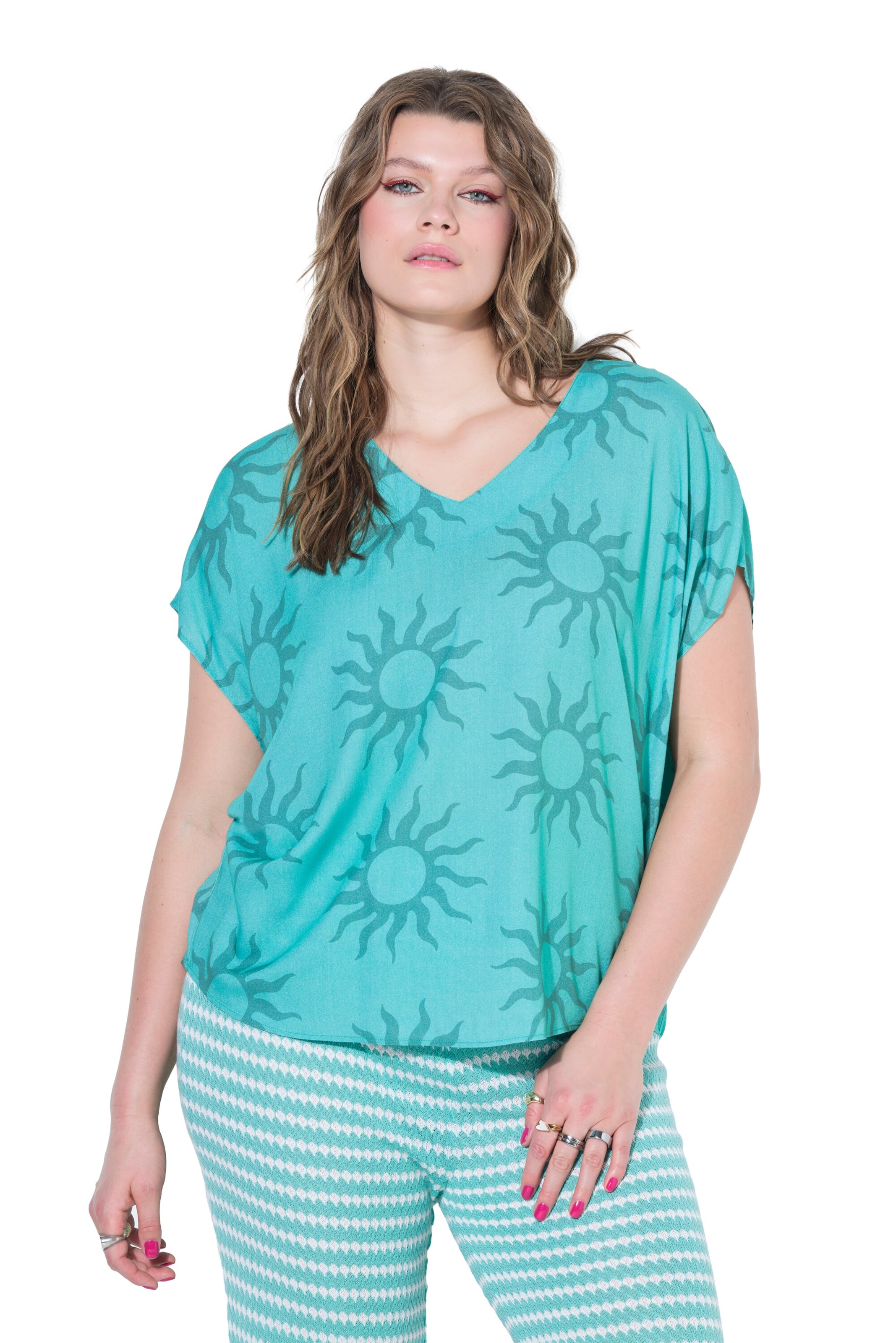 Studio Untold Shirt in Blau: Vorderseite