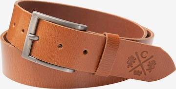 CAMP DAVID Belt in Brown: front