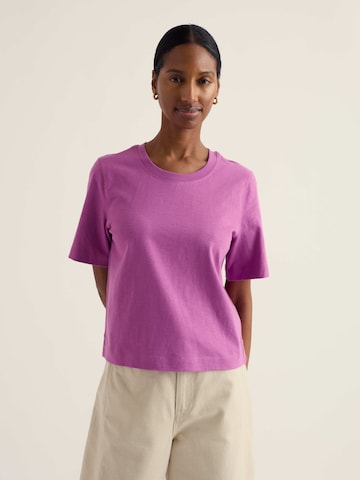 T-shirt 'Copseland' Seasalt Cornwall en violet : devant