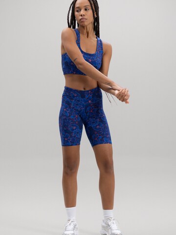 Hey Honey Skinny Leggings 'Biker' in Blue