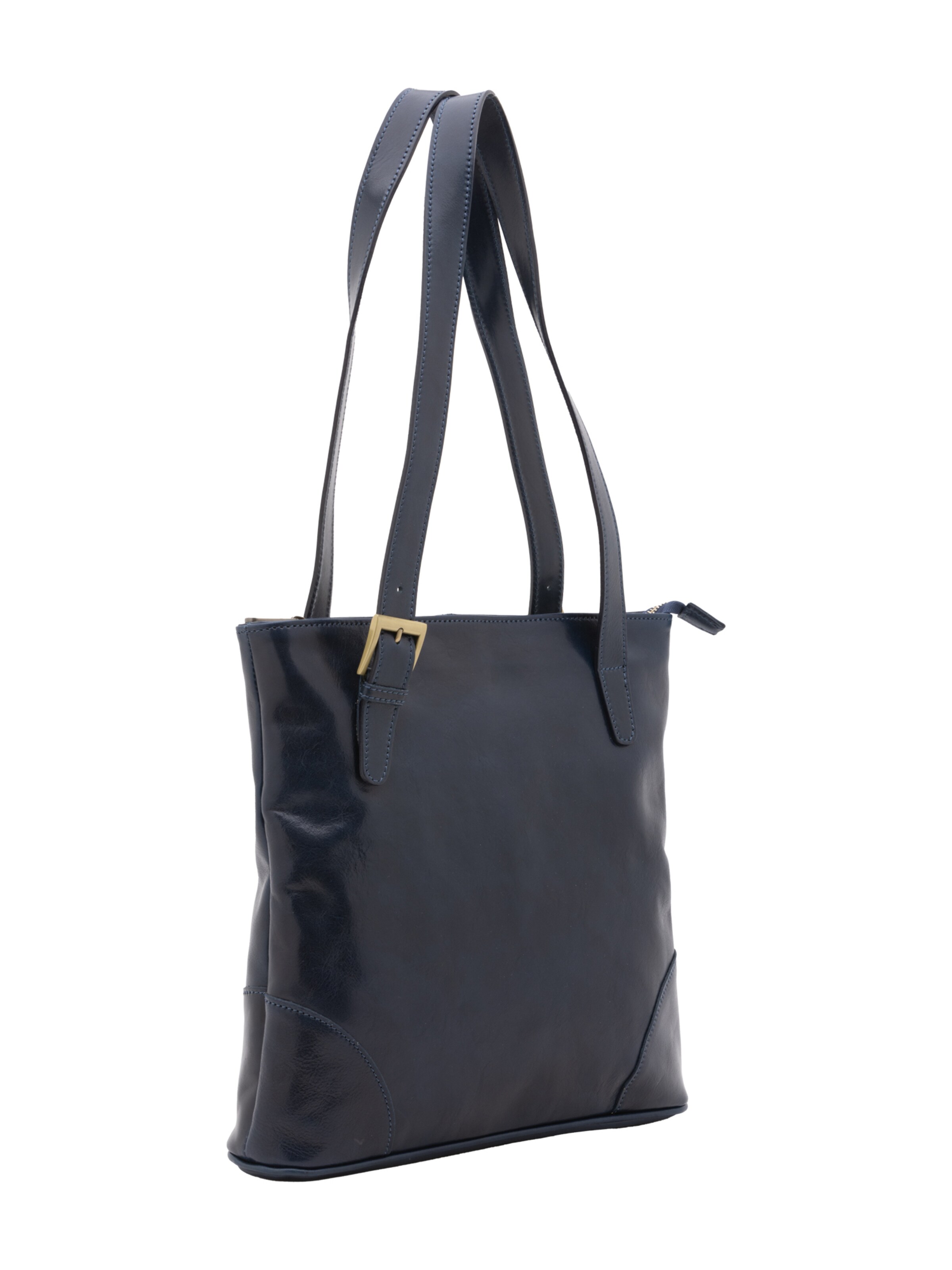Borsa a spalla 'Borsa a Spalla Donna Pelle Vacchetta - Chiusura Zip' di I Fratelli in blu