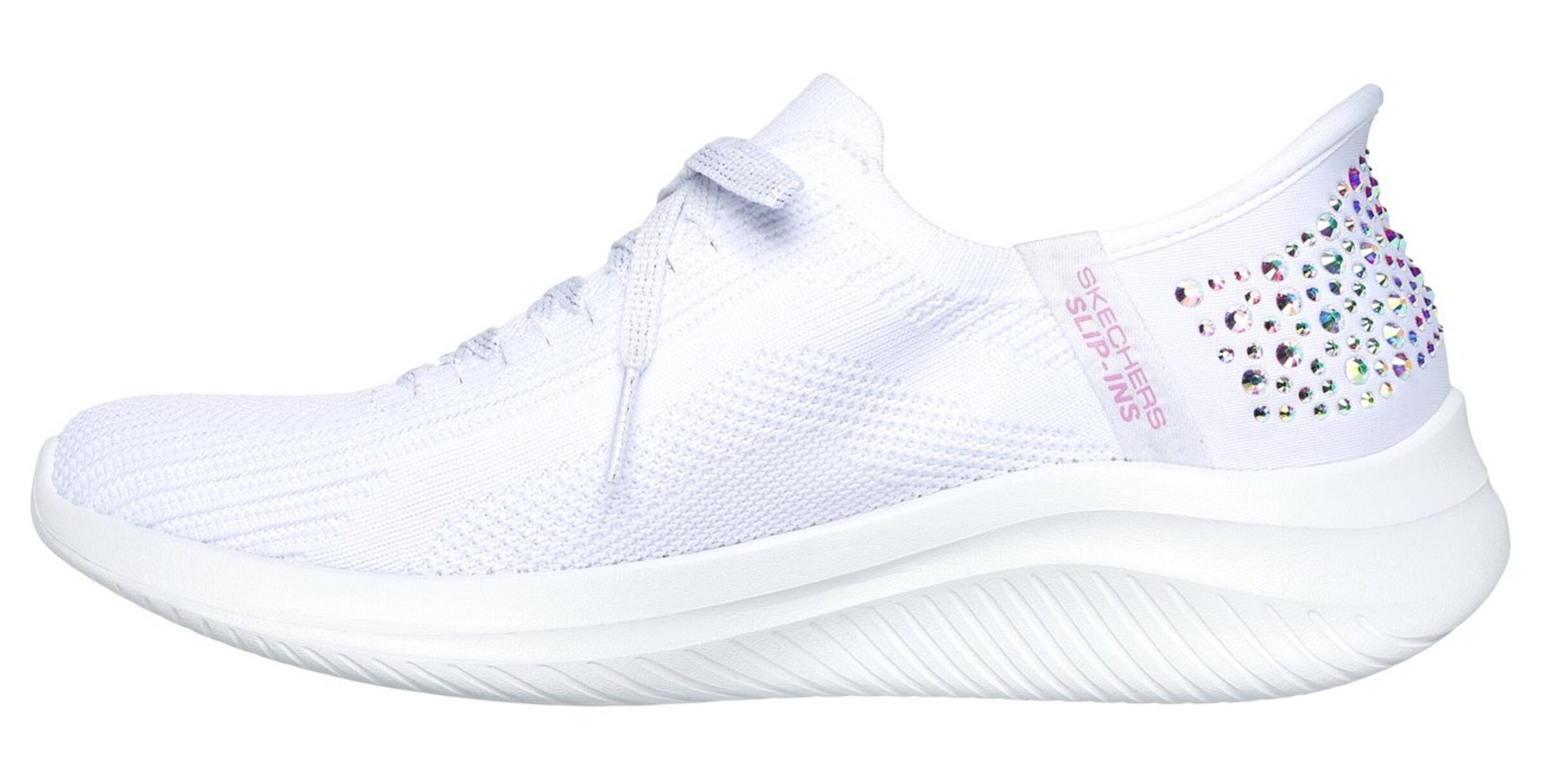 SKECHERS Sneakers in White: front