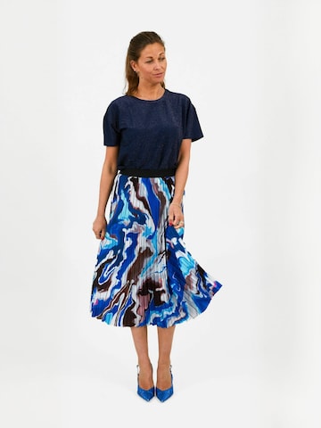 Coster Copenhagen Skirt ' Plisse ' in Mixed colours: front
