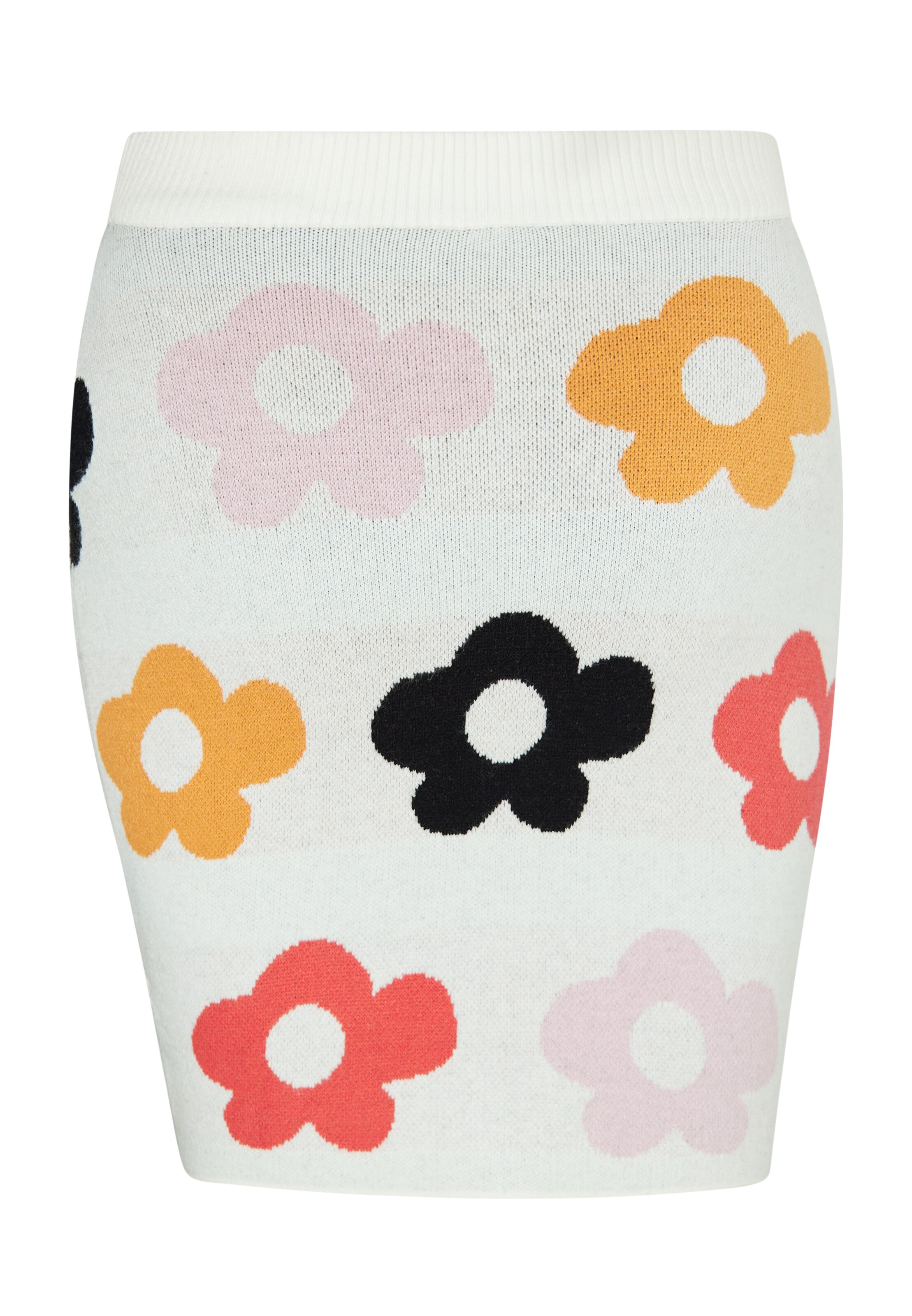 balts swirly Svārki: no priekšpuses