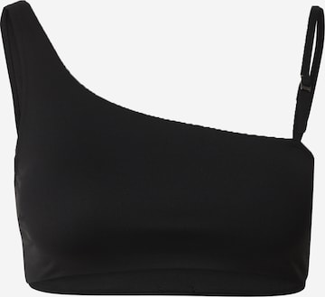 Calvin Klein Swimwear Korzet Bikinový top - Čierna: predná strana