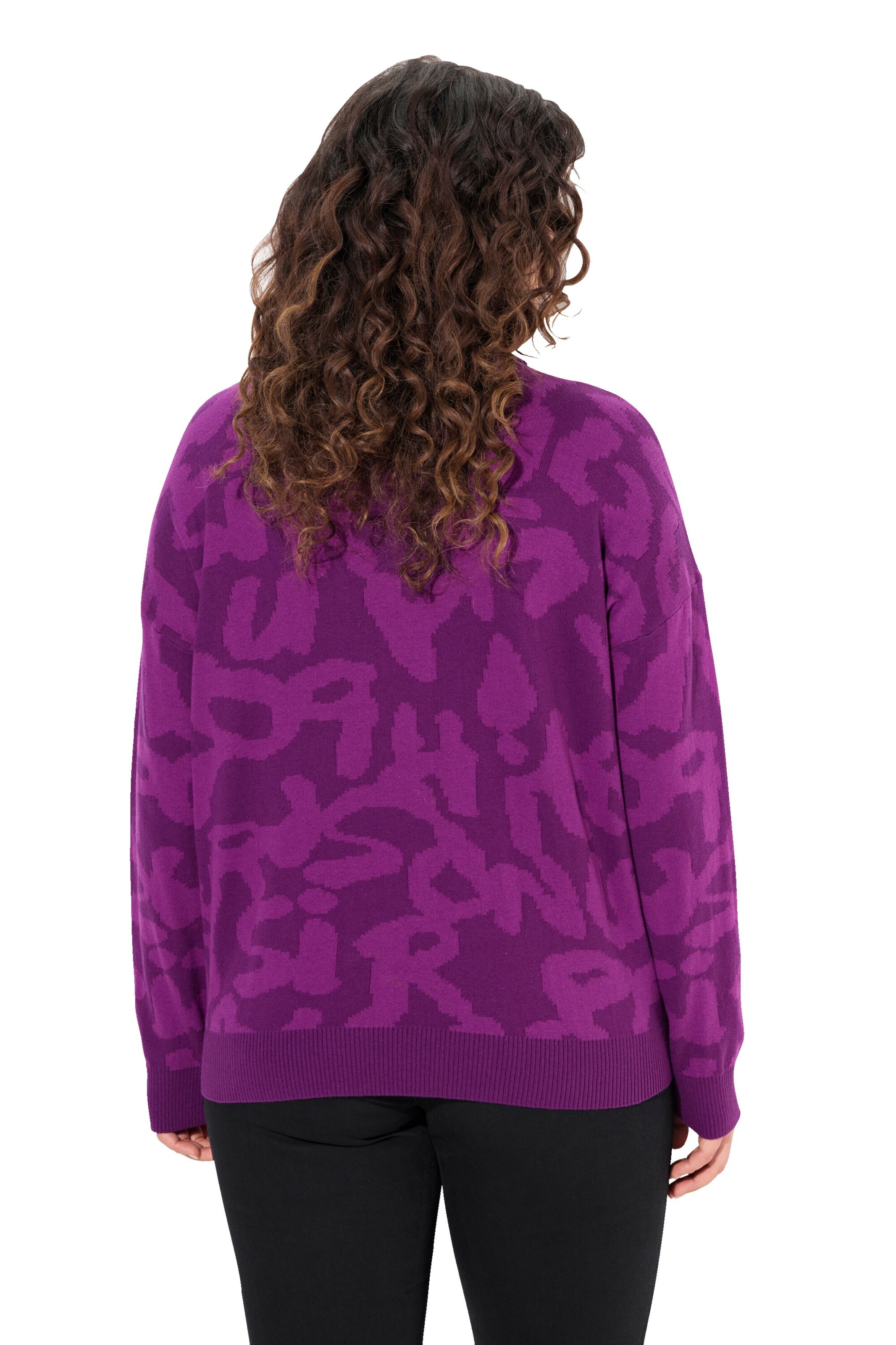 Ulla Popken Trui in Lila