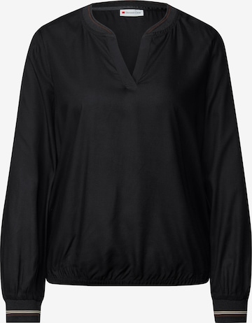 STREET ONE Blouse in Black: front