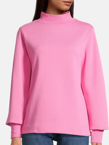 salzhaut Sweatshirt 'Oaneweeten' in Roze