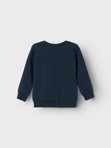 NAME IT Sweatshirt 'FLETCH BATWHEELS' in Blau