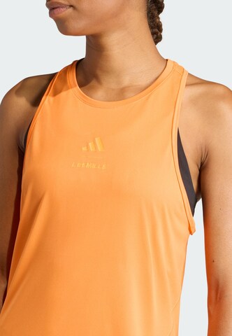 ADIDAS PERFORMANCE - Top deportivo 'Les Mills' en naranja
