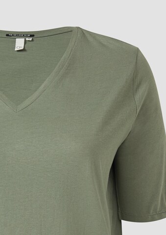 QS T-Shirt in Grün