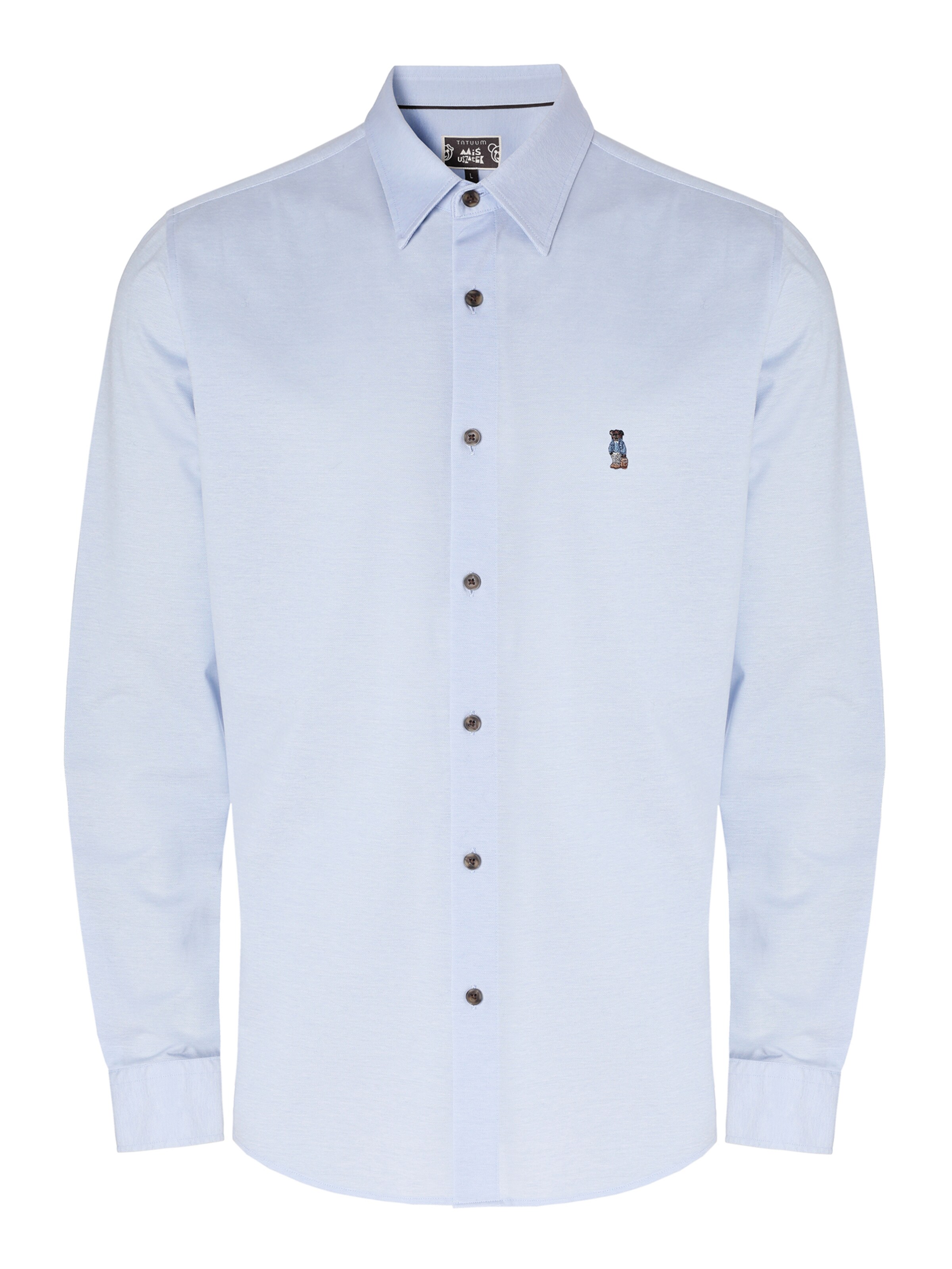 TATUUM Kitsas lõige Triiksärk 'MARLO', värv sinine: eest vaates