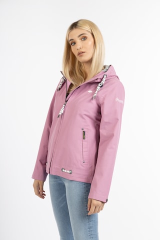 Schmuddelwedda Weatherproof jacket in Pink: front