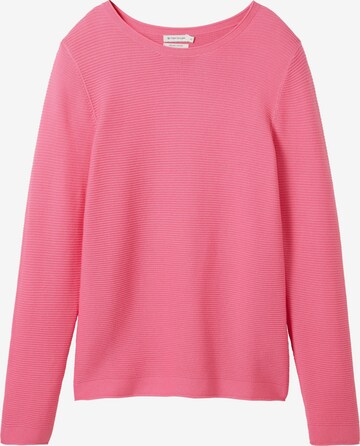 Pull-over TOM TAILOR en rose : devant