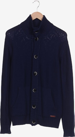 Baldessarini Sweater & Cardigan in L in Blue: front