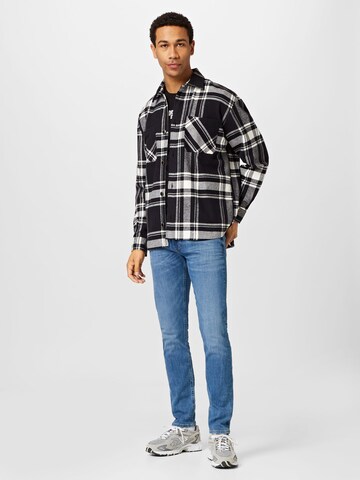 Clean Cut Copenhagen Regular Fit Skjorte 'Davis' i sort