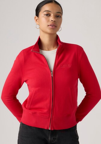 LEVI'S ® Sweatjacke in Rot
