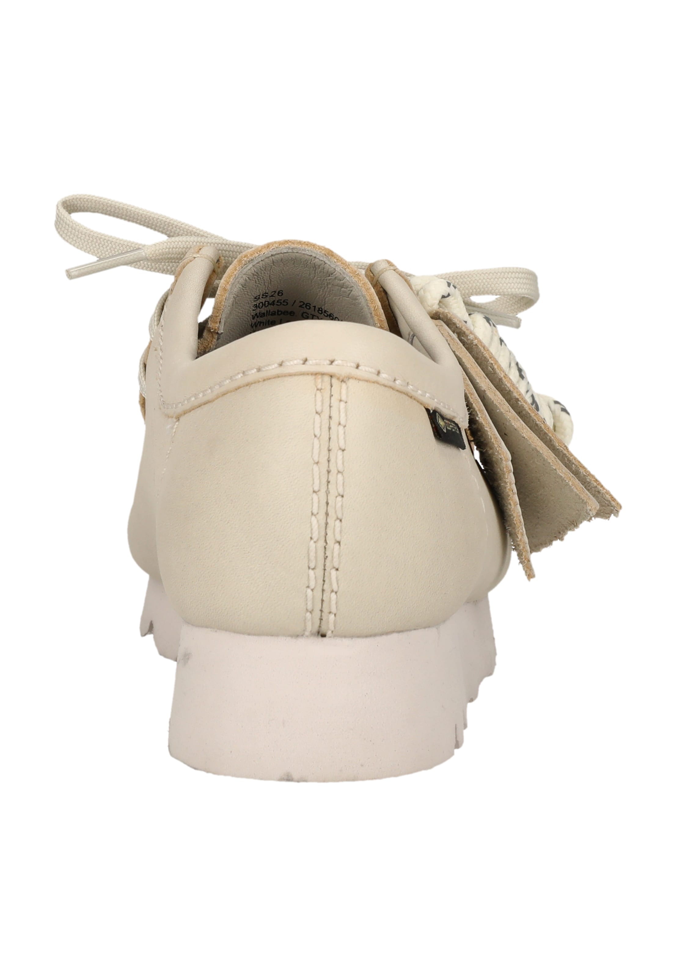 CLARKS Lace-up shoe 'Wallebee' in White