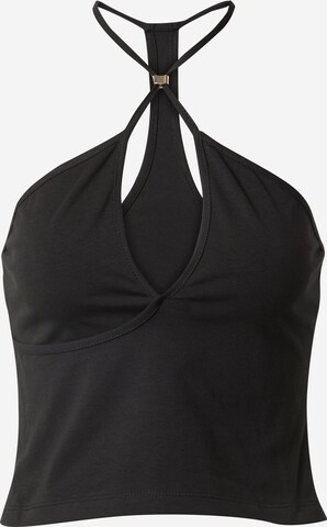 RÆRE by Lorena Rae Top 'Delia' in Black: front