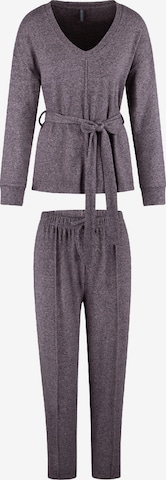 LingaDore Loungewear in Grey: front